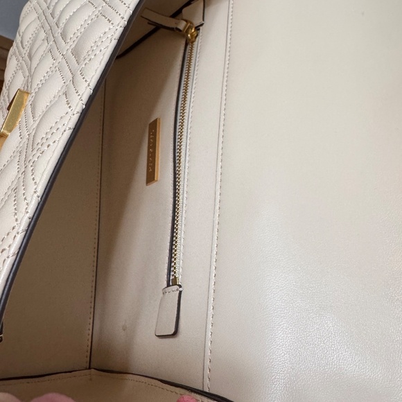 Tory Burch Fleming Convertible Shoulder Bag - Cream/Ivory/Gold - Picture 14 of 14